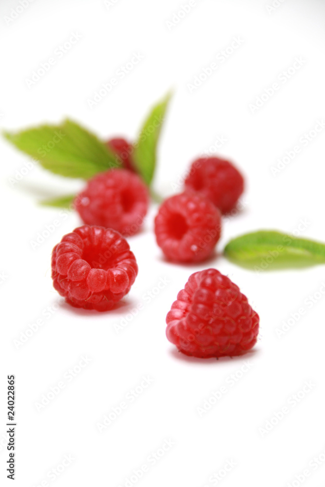Ripe raspberries Ripe raspberries