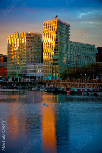 One Park West Building liverpool at sunset © Ant Clausen
