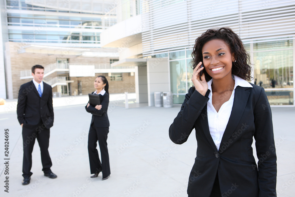 Diverse Attractive Business Team Diverse Attractive Business Team