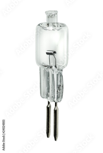 Tablou pe pânză Small halogen lamp with G5.3 socle