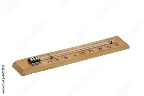 Alcohol air thermometer
