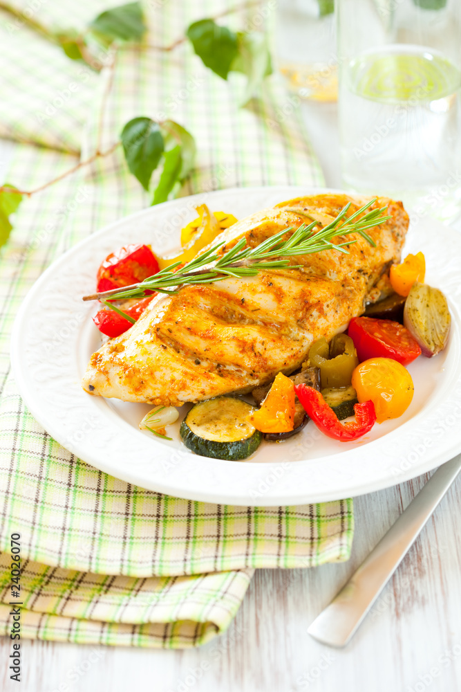 chicken breasts and vegetables chicken breasts and vegetables