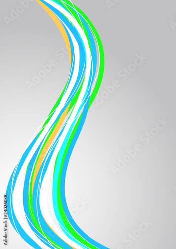 Vector striped background