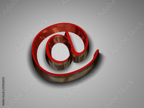 3d e-mail icon