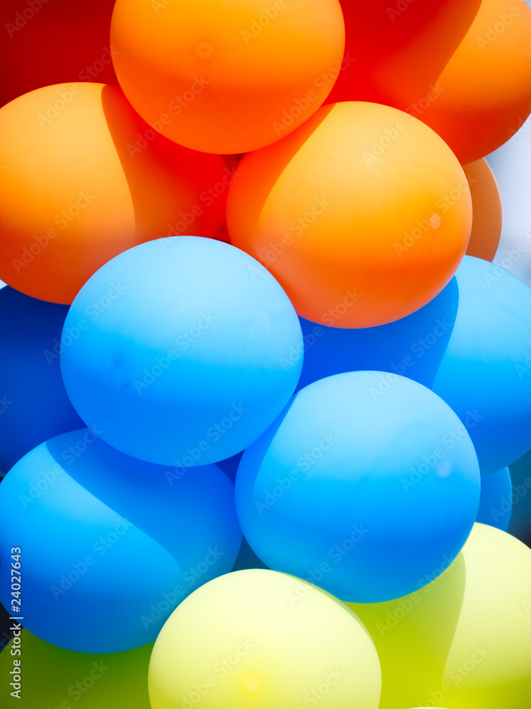 Colourful air balloons. Colourful air balloons.