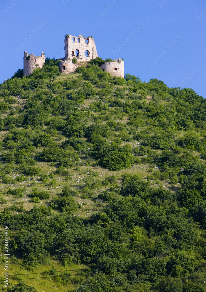 ruins of Turniansky Castle, Slovakia