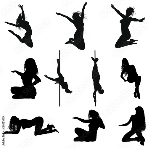 erotic silhouettes