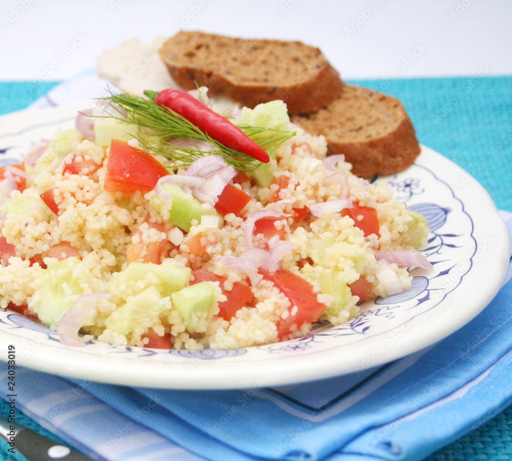 salat mit couscous salat mit couscous