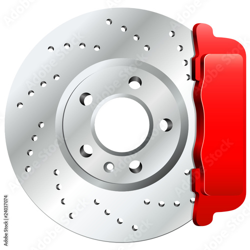 Bremsscheibe und Bremssattel