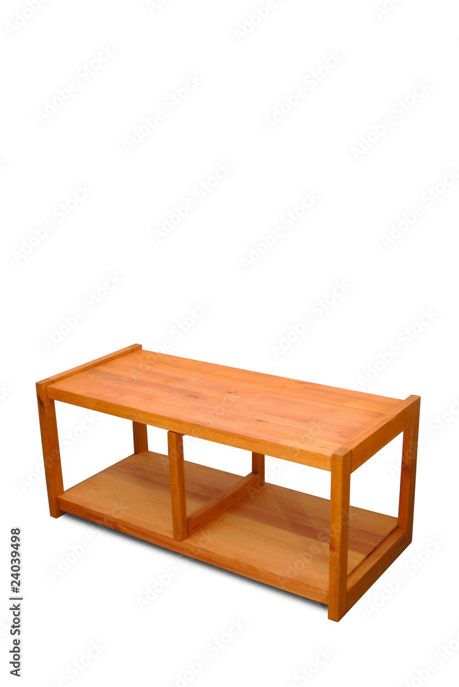 TV rack isolated over white TV rack isolated over white