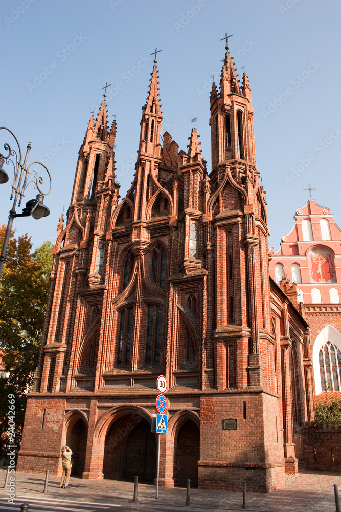 St. Anne's Church in Vilnius