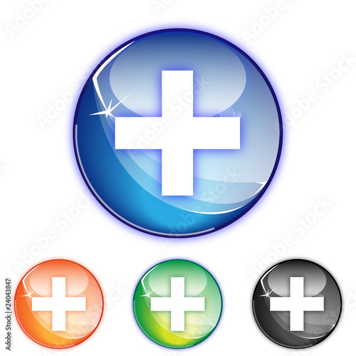 Picto plus ajouter - collection color