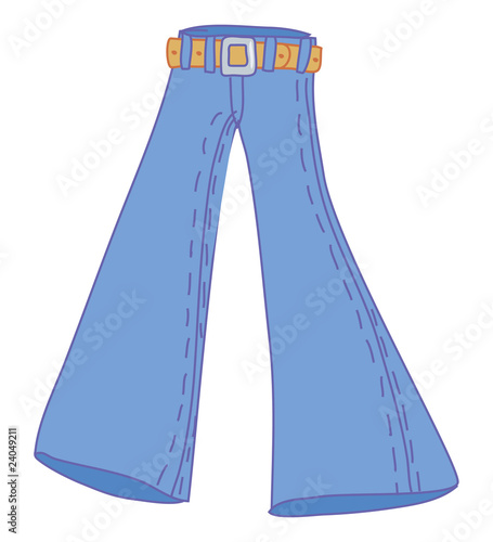 bell-bottoms jeans