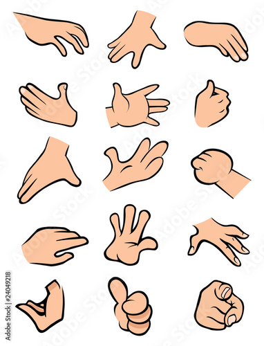 Hands  collection