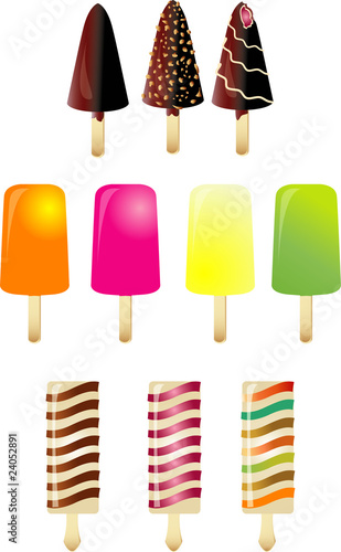 Ice cream collection