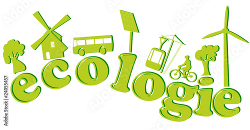 ecologie texte avec icones