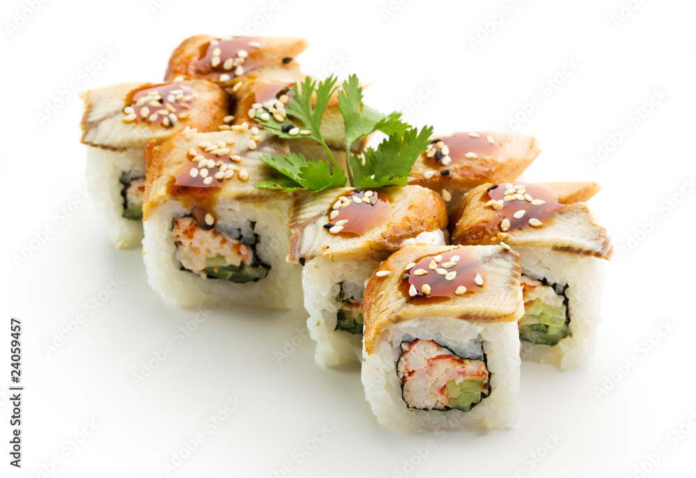 Roll with Crab Meat Roll with Crab Meat