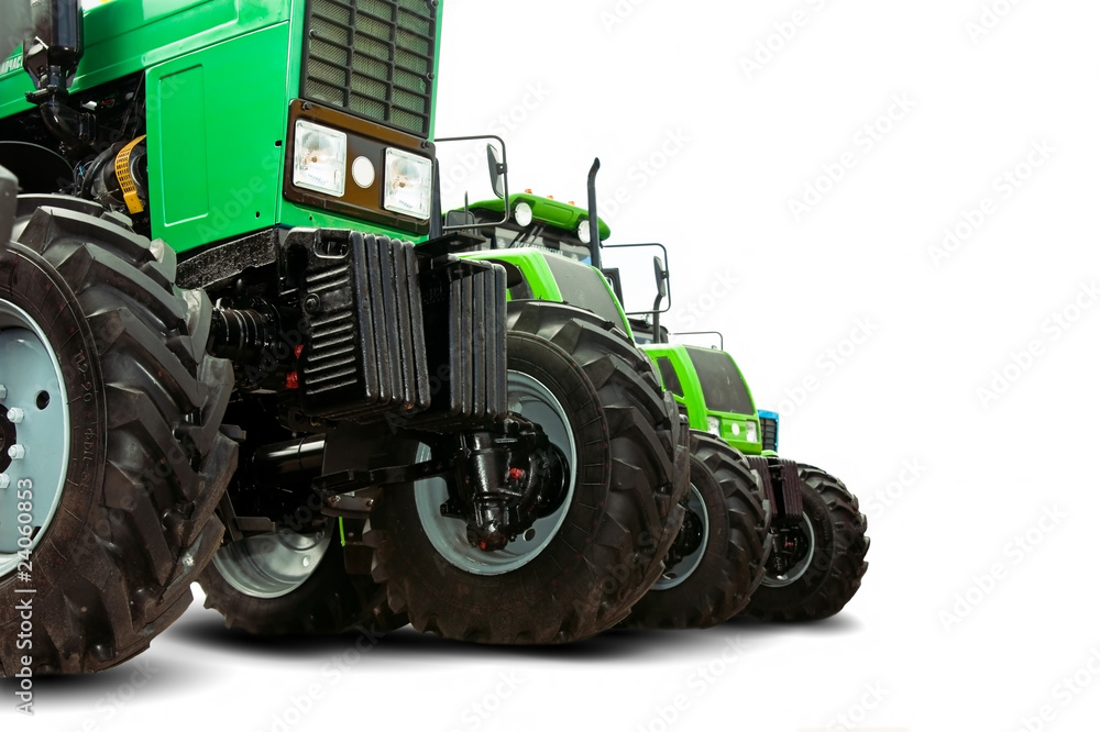 Obraz premium Tractors