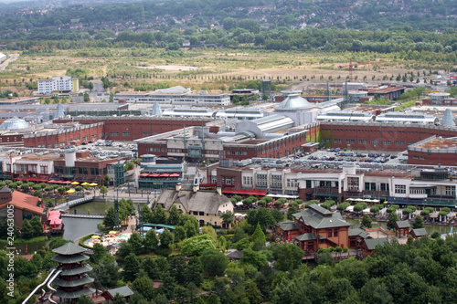 Foto Blick auf das CentrO in Oberhausen