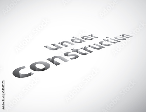 Under construction. Vector illustration.