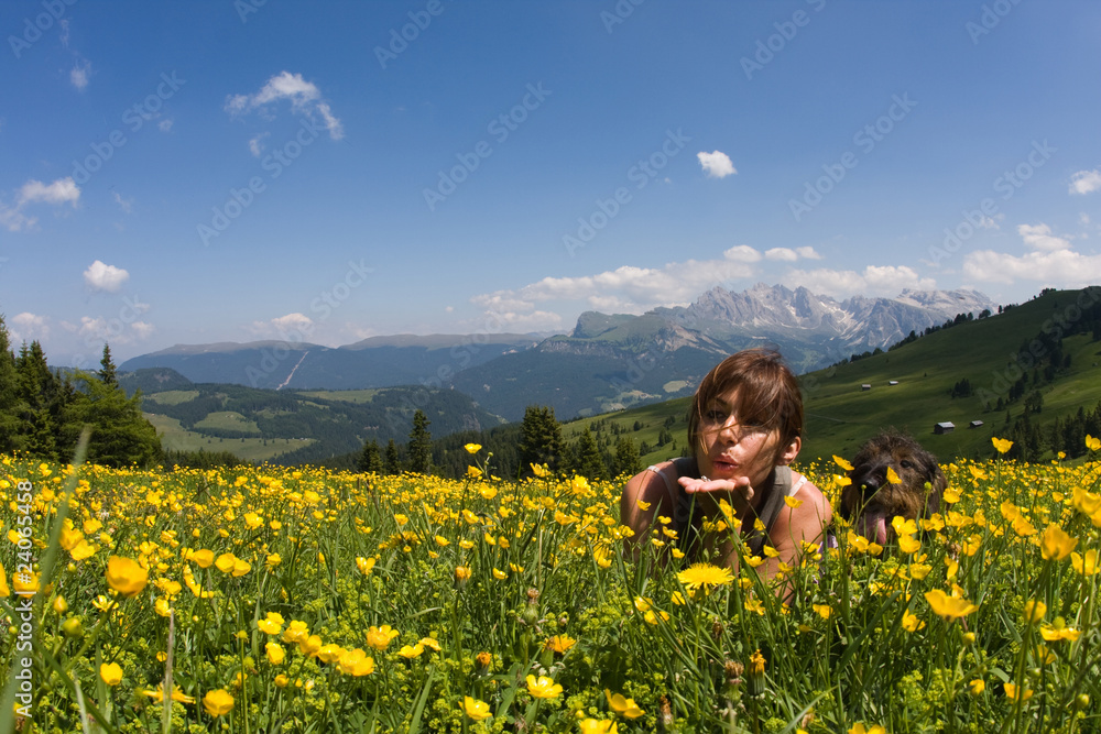 Women and Flowers Women and Flowers