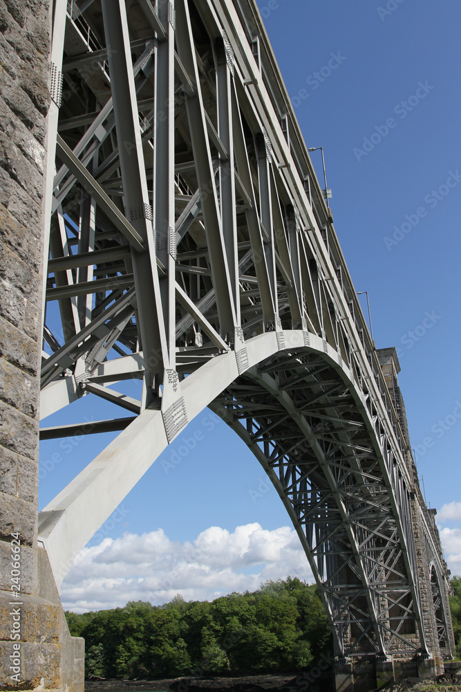 Bridge span. Bridge span.