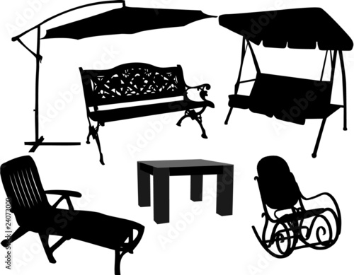furniture for garden and terrace