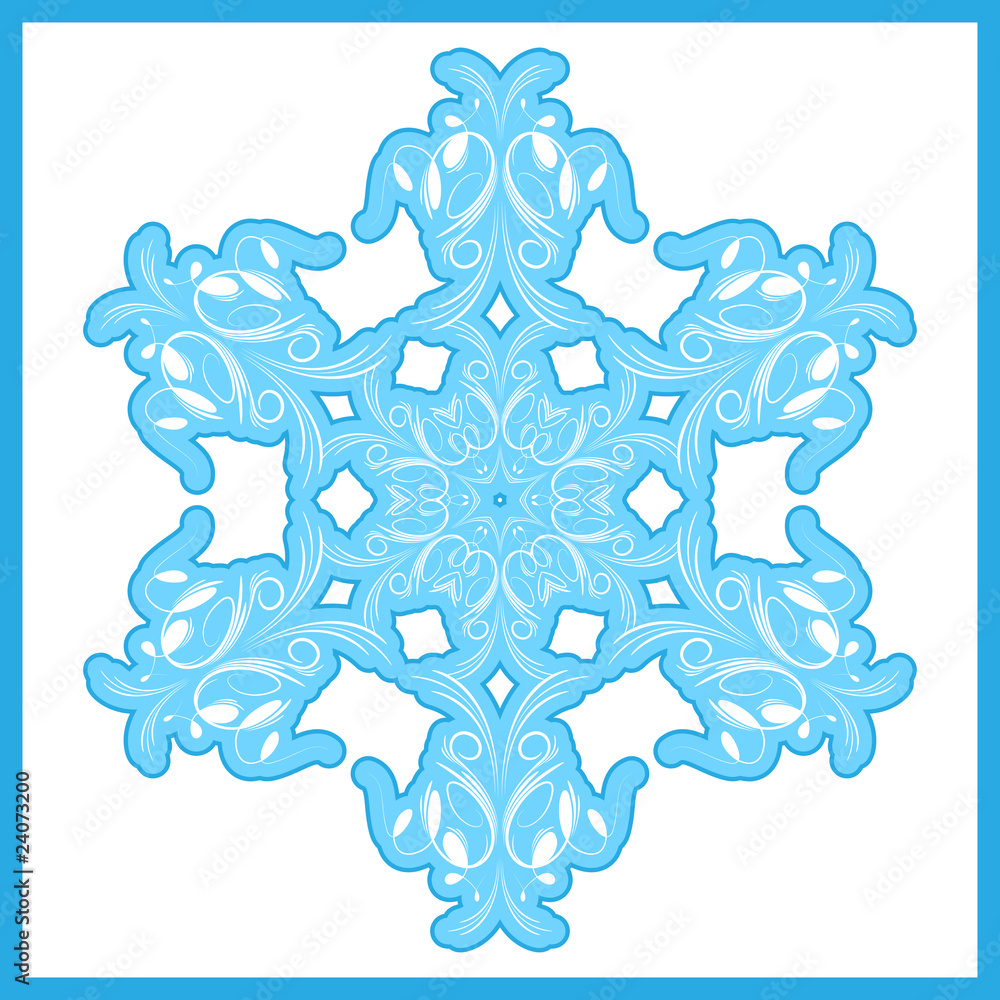 Snowflake, vector icon