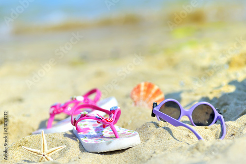 Children's beach accessories photo