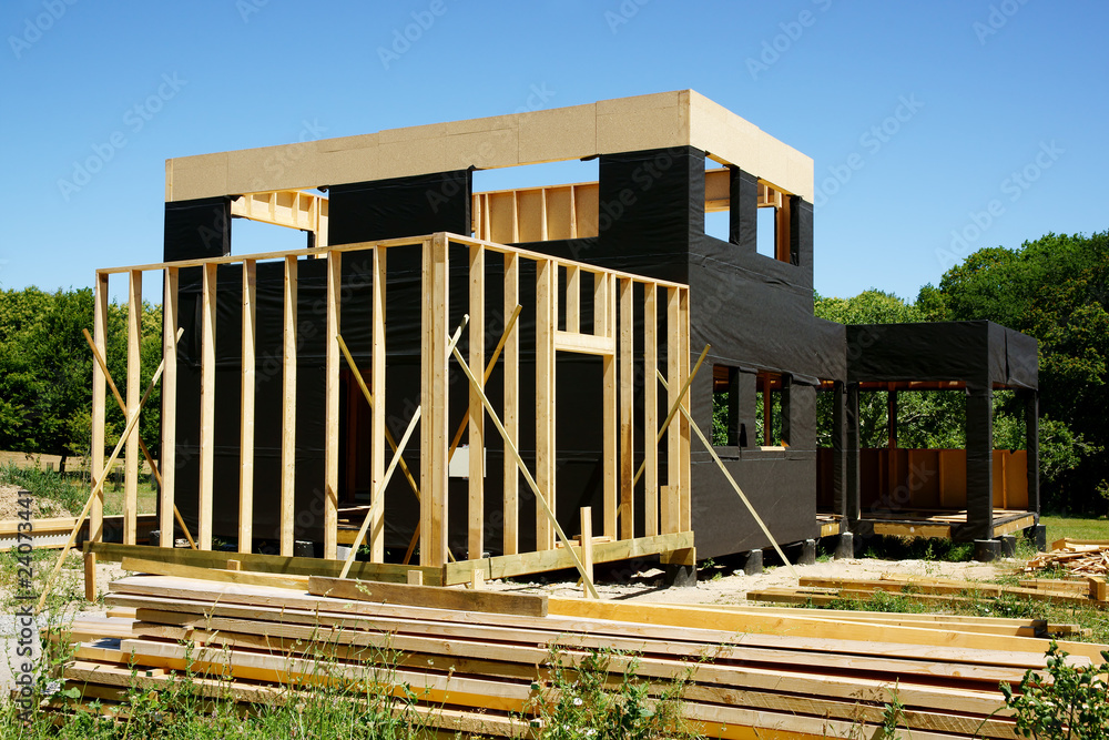 Obraz premium bois et basse consommation