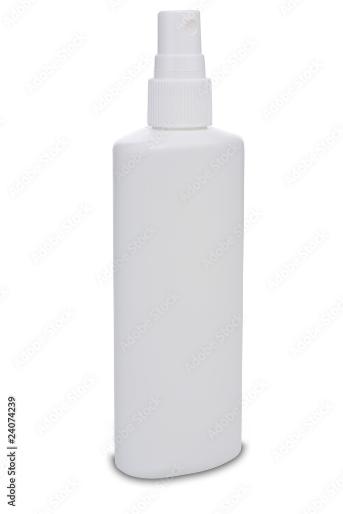 Sprühflache - Spray - Airless isoliert auf weissem Hintergrund Sprühflache - Spray - Airless isoliert auf weissem Hintergrund