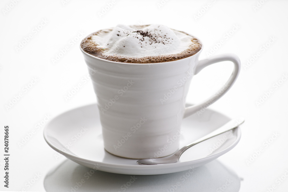 Naklejka premium Cappuccino