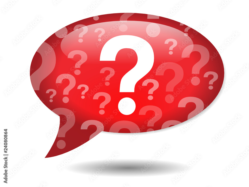 HELP speech bubble icon (web button question mark FAQs red) HELP speech bubble icon (web button question mark FAQs red)