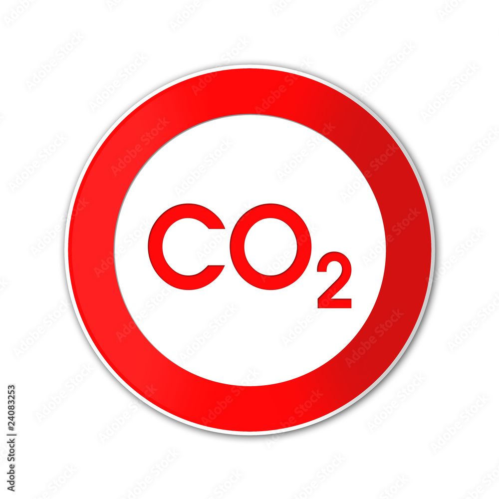 co2 reduktion button, klimaerwärmung