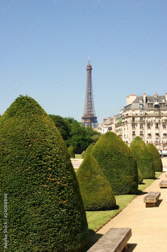 Vue sur Tour Eiffel