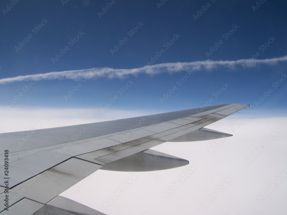 Horizontal Wing in Sky Horizontal Wing in Sky