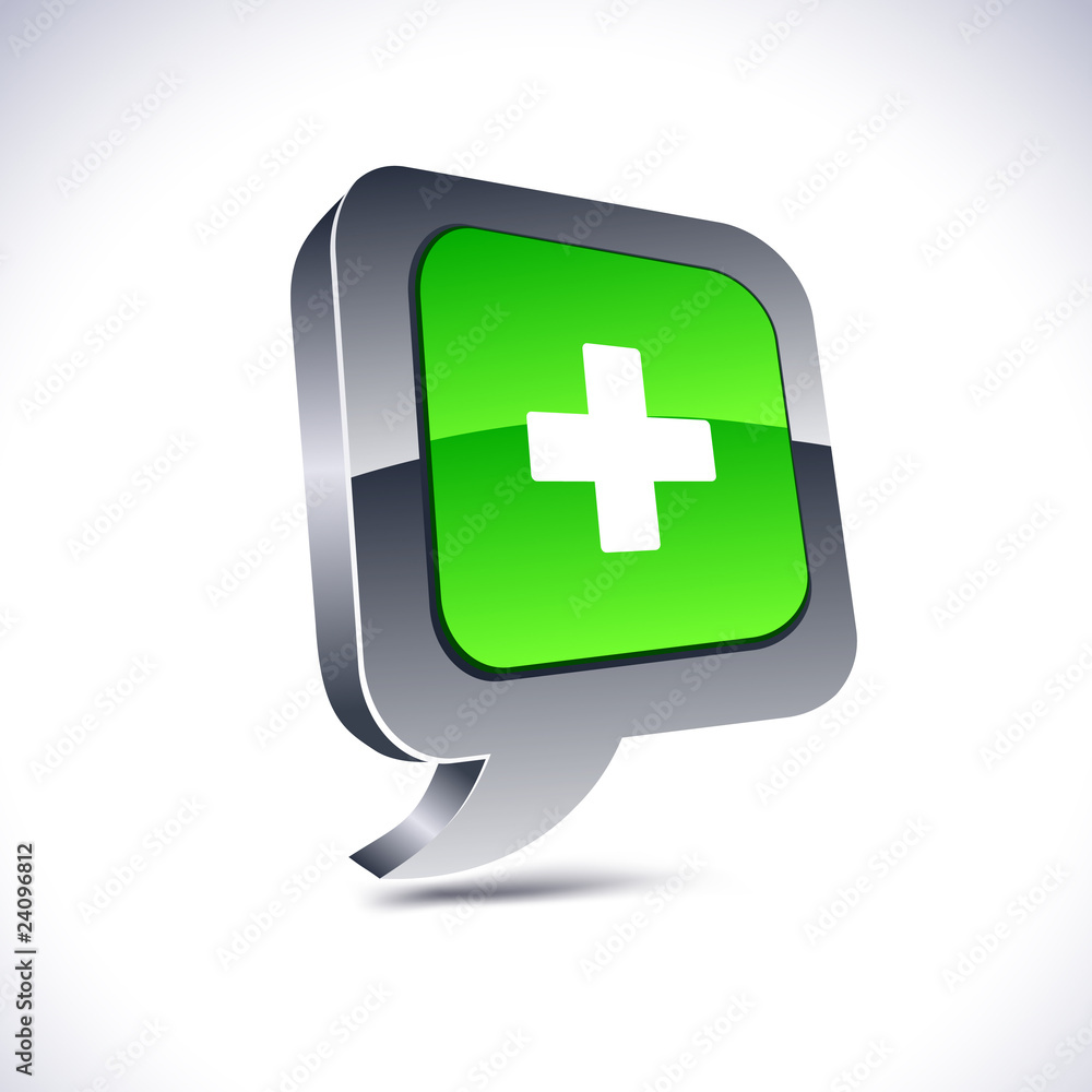 Obraz premium Switzerland 3d balloon button.