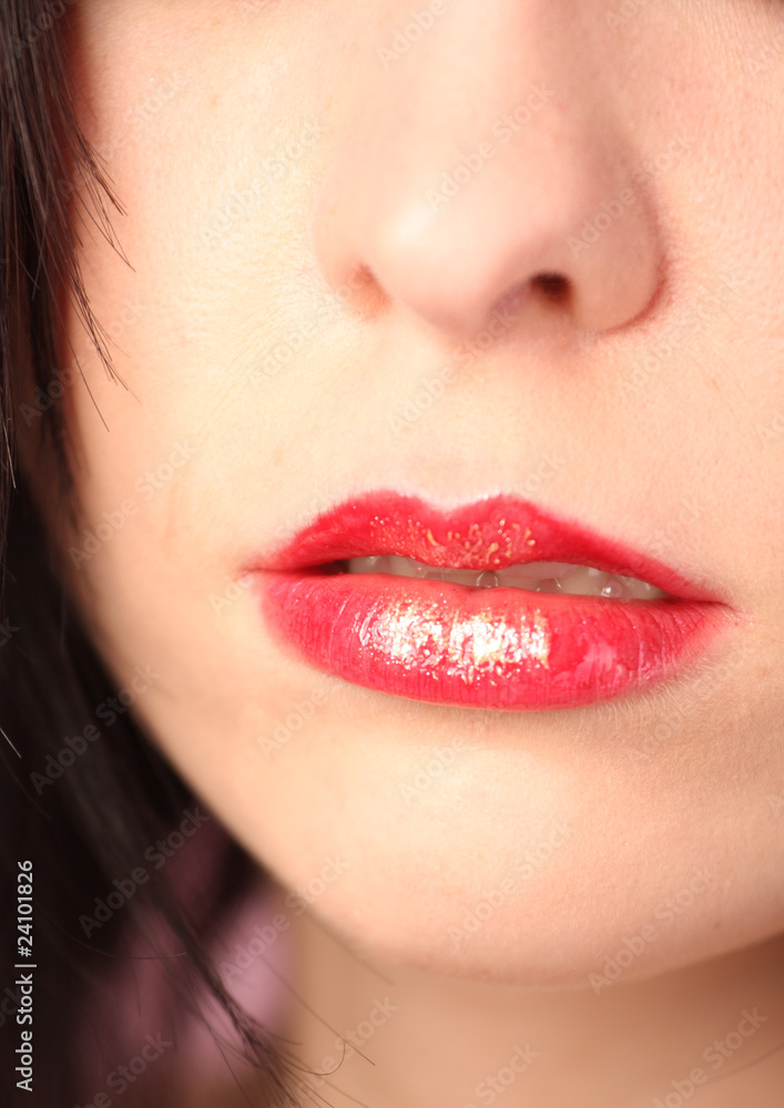 Obraz premium schöne Lippen