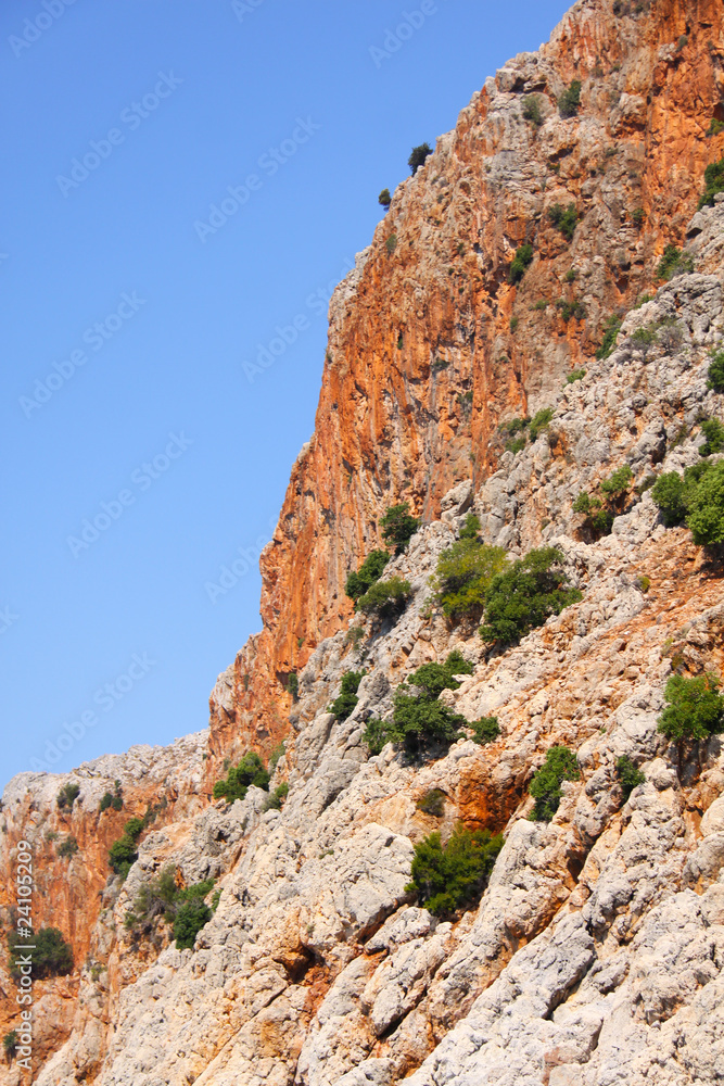 clear mountain landscape