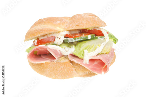 Ham salad roll