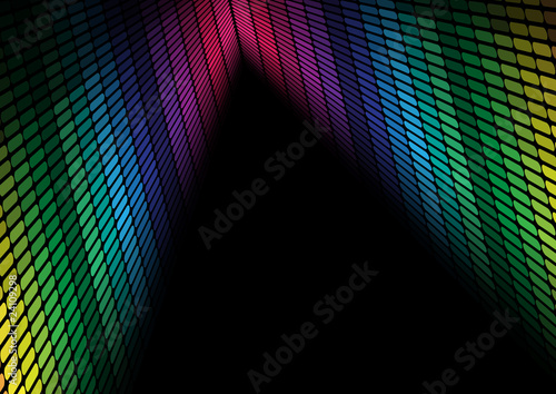 Abstract Background - Multicolor Equalizer