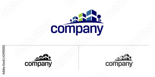 Real estate house logo