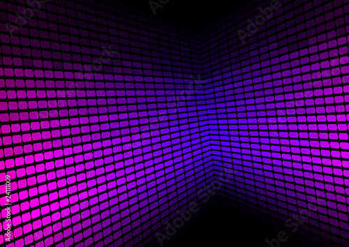 Abstract Background - Violet Equalizer