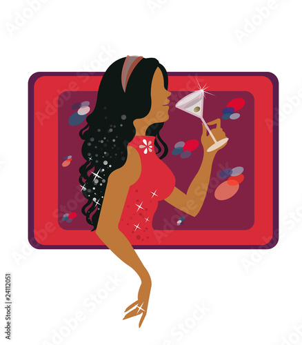 Dry Martini Girl