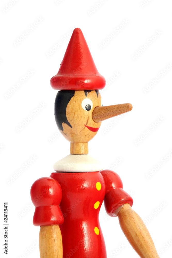 Pinocchio - burattino in legno Stock Photo