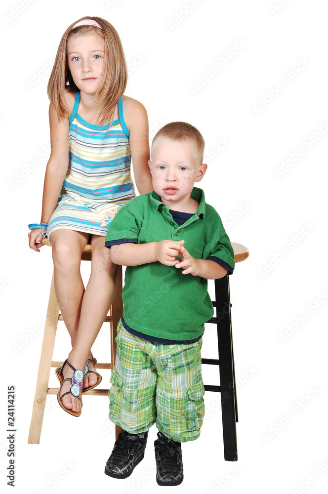 Brother and sister. Brother and sister.