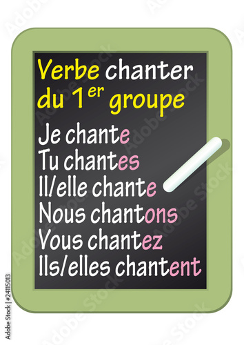 Ardoise_Conjugaison_1er groupe