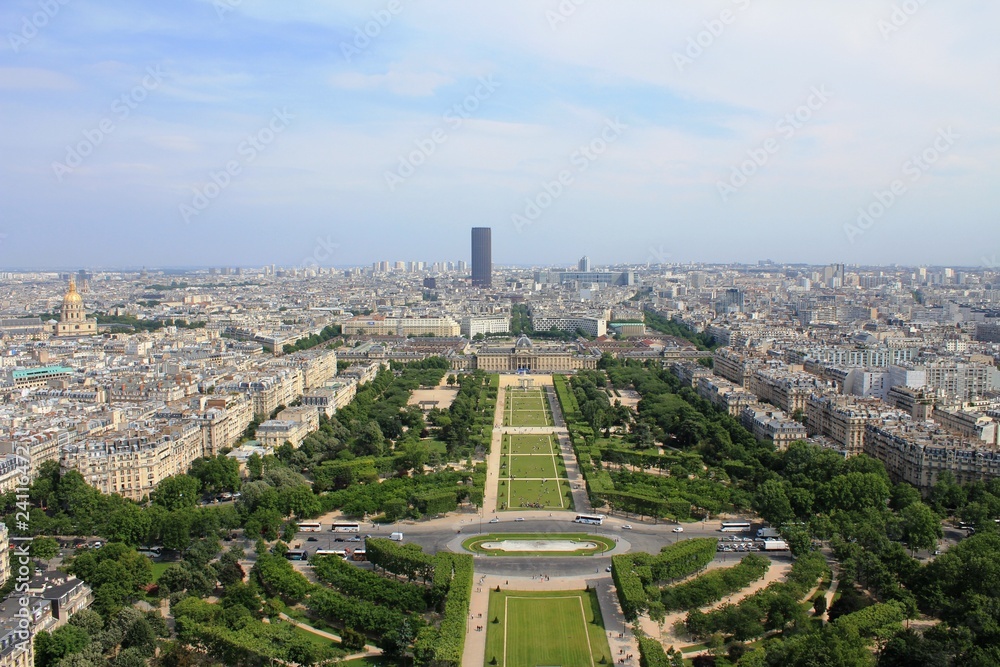 Vue de la tour eiffel