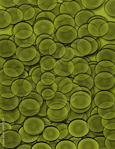 green background