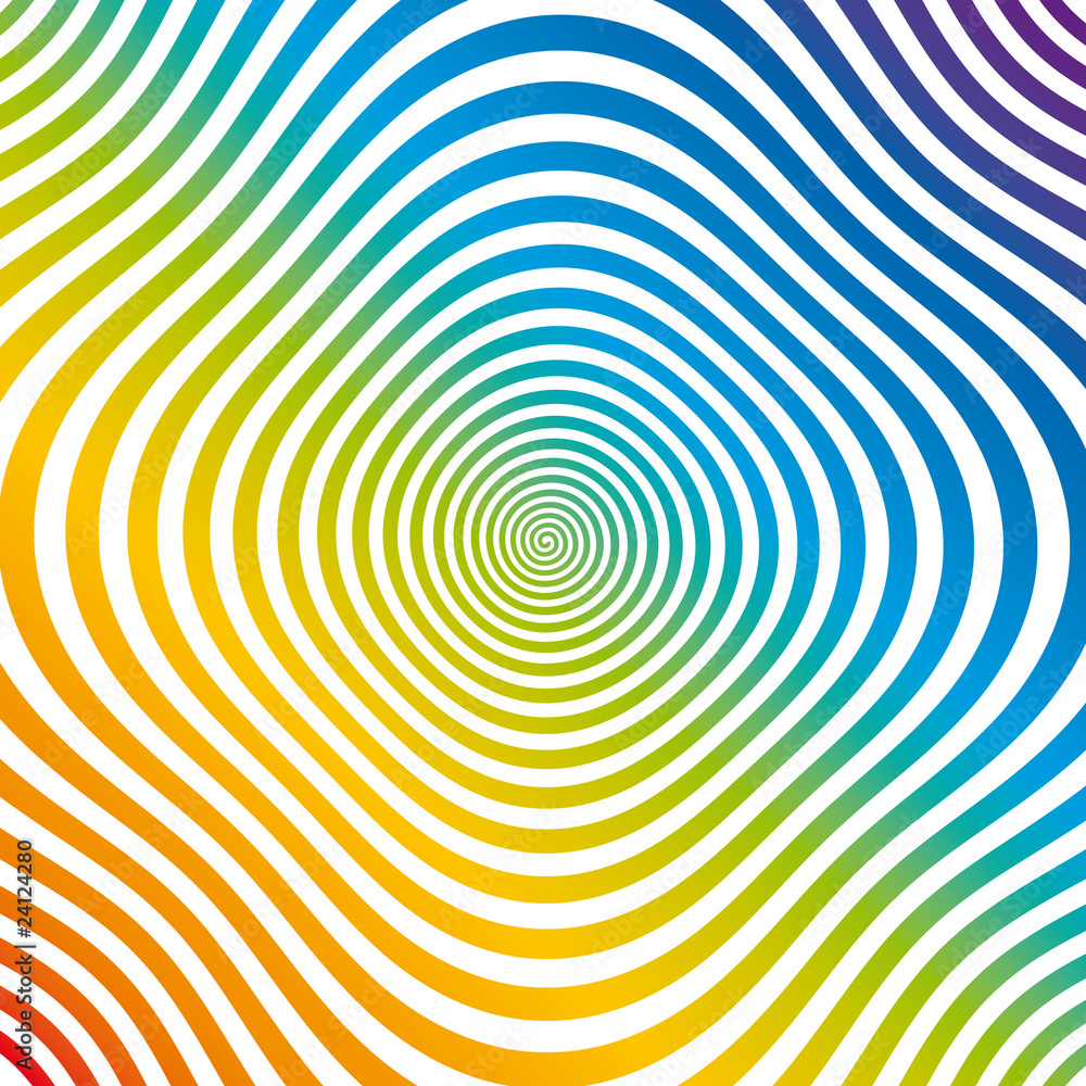 abstract background with abstract spiral, vector illustration